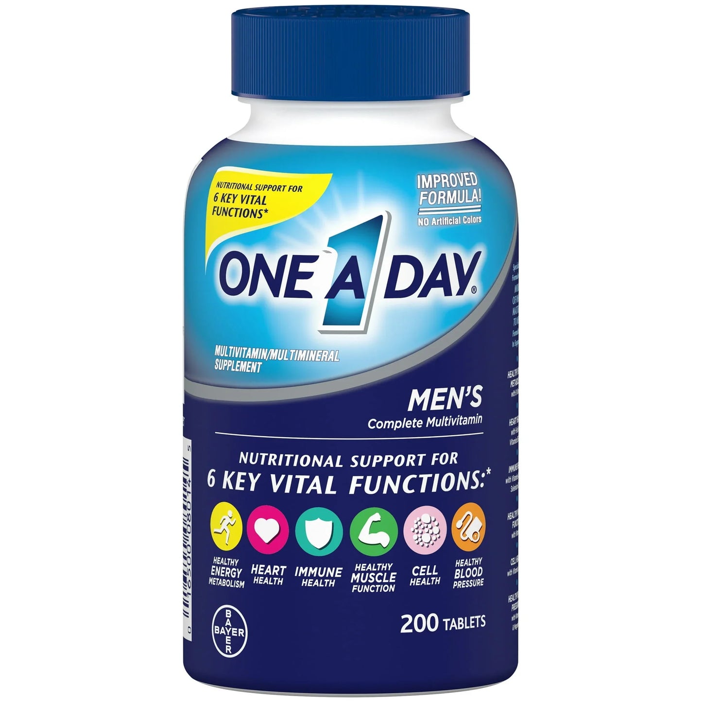 One A Day Men’s Multivitamin – Complete Daily Supplement, 200 Ct - Exotic Pro