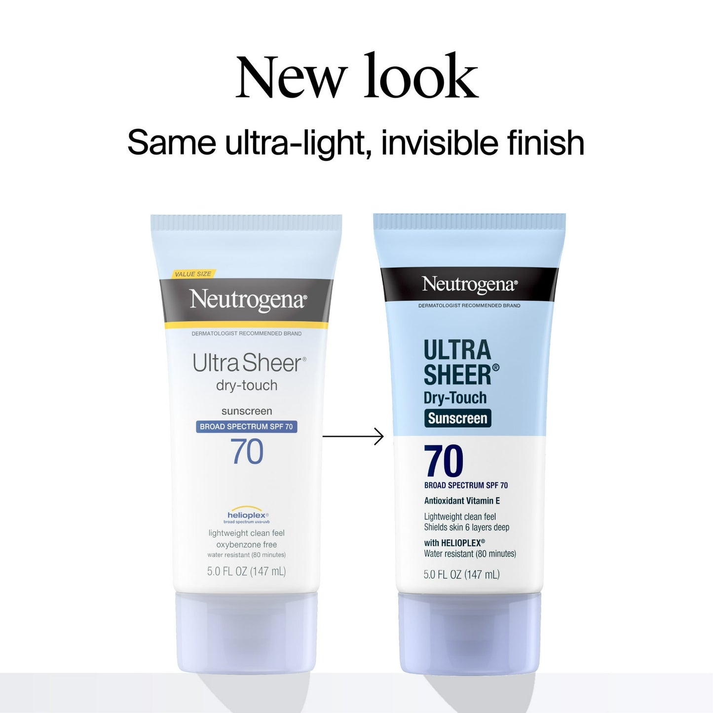 Neutrogena Ultra Sheer Dry-Touch Sunscreen SPF 70, Lightweight Lotion, 5 oz - Exotic Pro