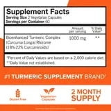 Qunol Turmeric Capsules, 1000mg, Ultra High Absorption, Joint Support Herbal Supplement, 120 Count - Exotic Pro