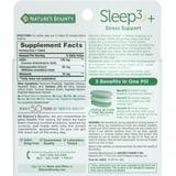 Nature's Bounty Sleep3 + Stress Support, 28 Tri-Layer Tablets - Exotic Pro