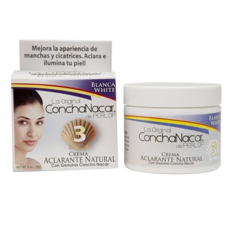 Concha Nacar De Perlop Brightening Mask 3 oz | Whitening & Moisturizing Cream - Exotic Pro