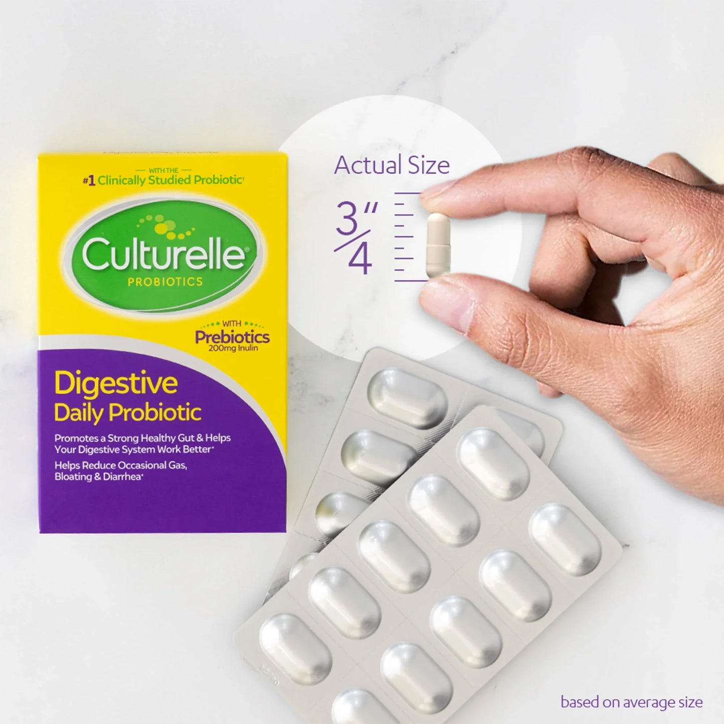 Culturelle Daily Probiotic for Digestive & Gut Health, 30 Ct - Exotic Pro