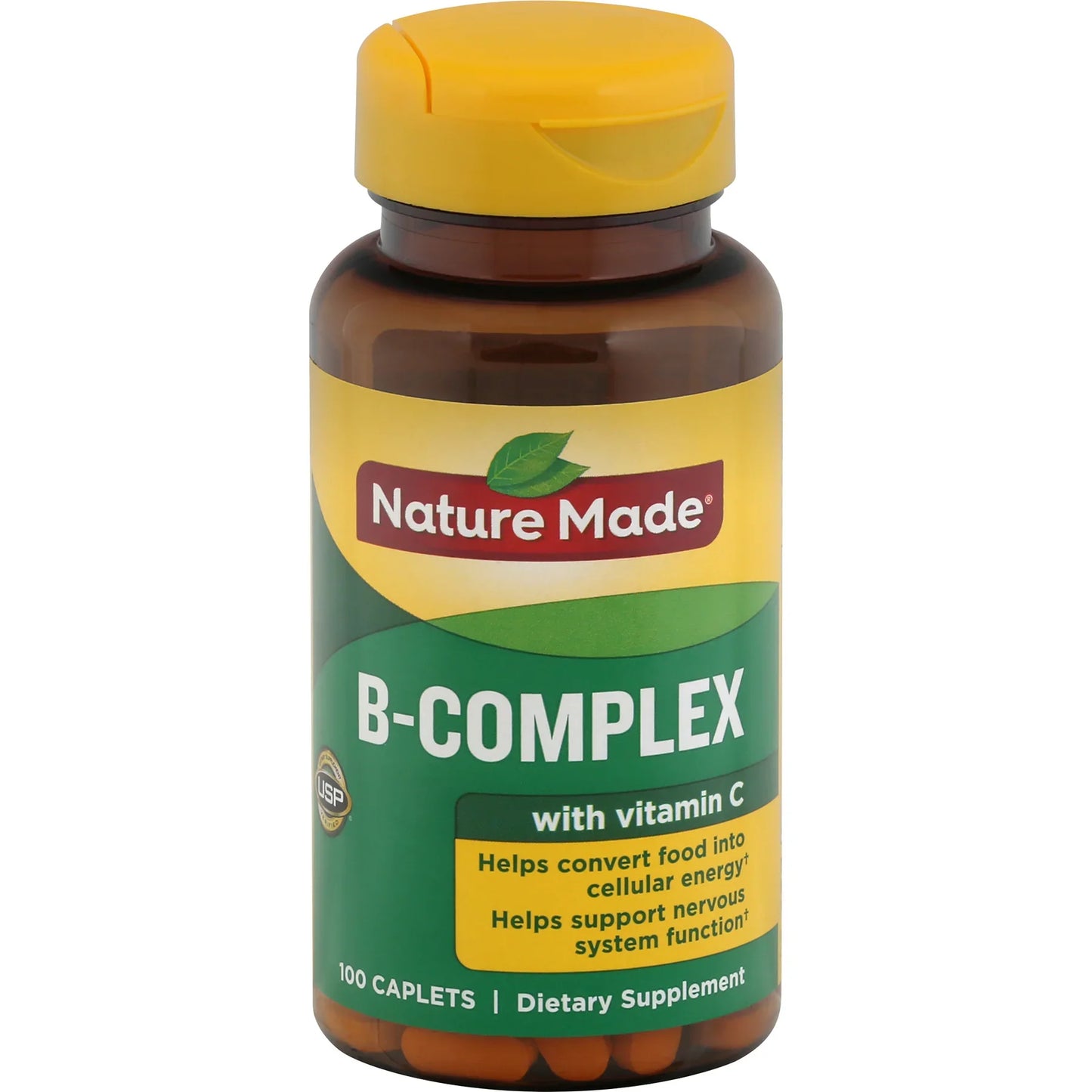 Nature Made B-Complex with Vitamin C | Energy & Immune Support Caplets - Exotic Pro