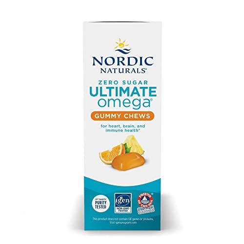 Nordic Naturals Ultimate Omega Gummy Chews, Tropical Fruit Flavor, 54 Ct - Exotic Pro