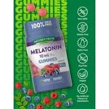 Melatonin Gummies 10mg | 70 Count | Berry Flavor | Vegan, Non-GMO, Gluten Free Supplement | by Nature's Truth - Exotic Pro