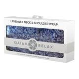 Gaiam Relax Neck & Shoulder Wrap – Soothing Heat & Aromatherapy in Purple - Exotic Pro