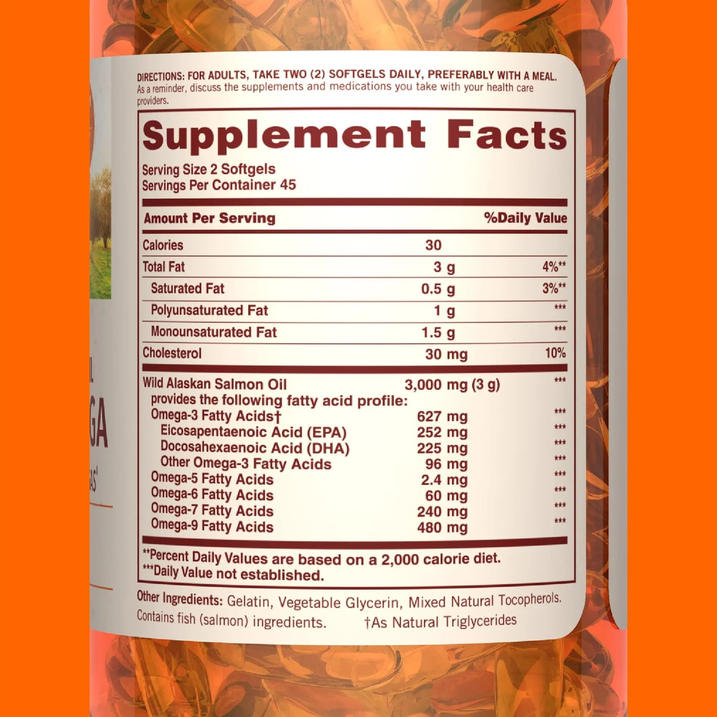 Sundown Complete Omega Wild Alaskan Salmon Oil – 1400mg, 90 Softgels - Exotic Pro
