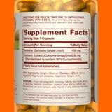 Sundown Turmeric Supplement, 500 mg, Supports Antioxidant Health, 90 Capsules - Exotic Pro