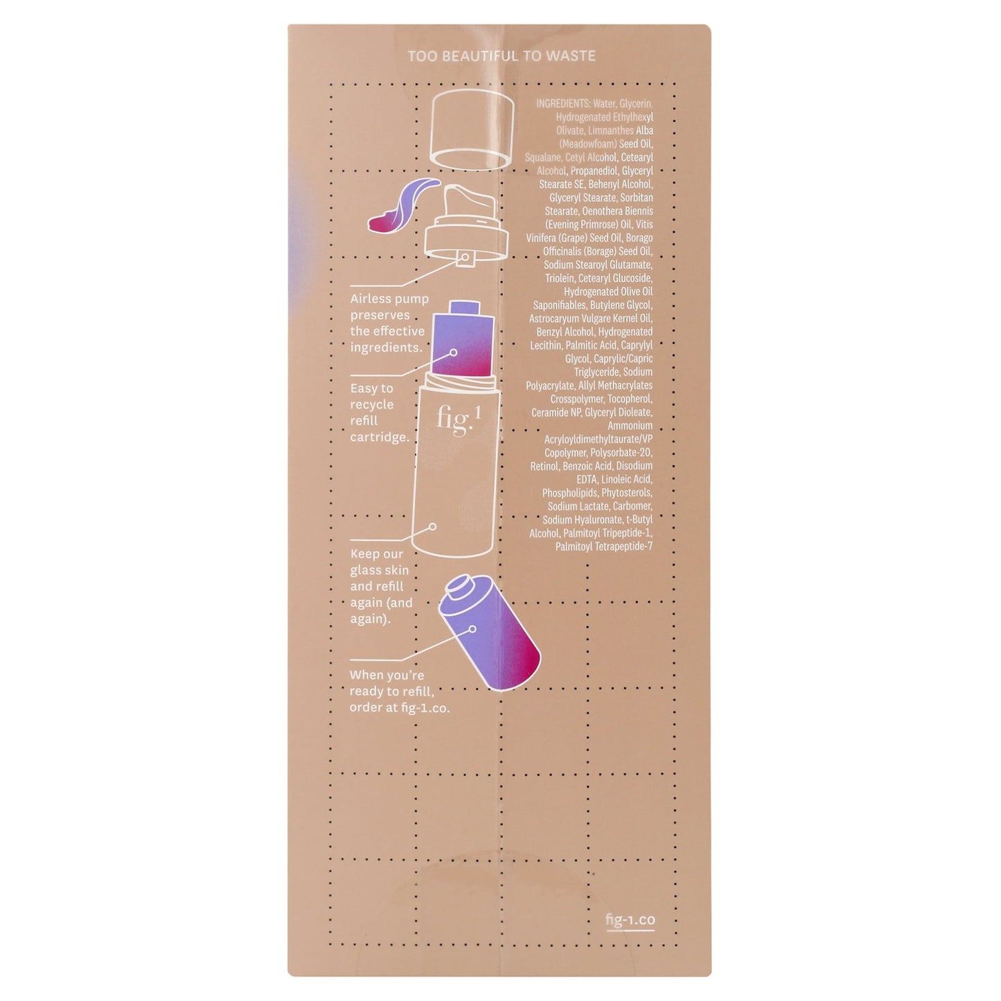 Fig.1 Retinol Night Cream No. 1 for All Skin Types – Beginner Level - Exotic Pro