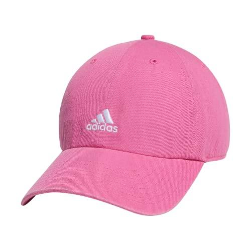 Adidas Women's Saturday 2.0 Cap – Fuchsia Pink/White Adjustable Hat - Exotic Pro