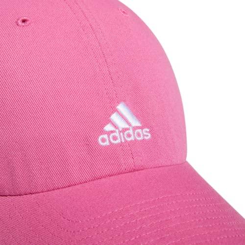 Adidas Women's Saturday 2.0 Cap – Fuchsia Pink/White Adjustable Hat - Exotic Pro