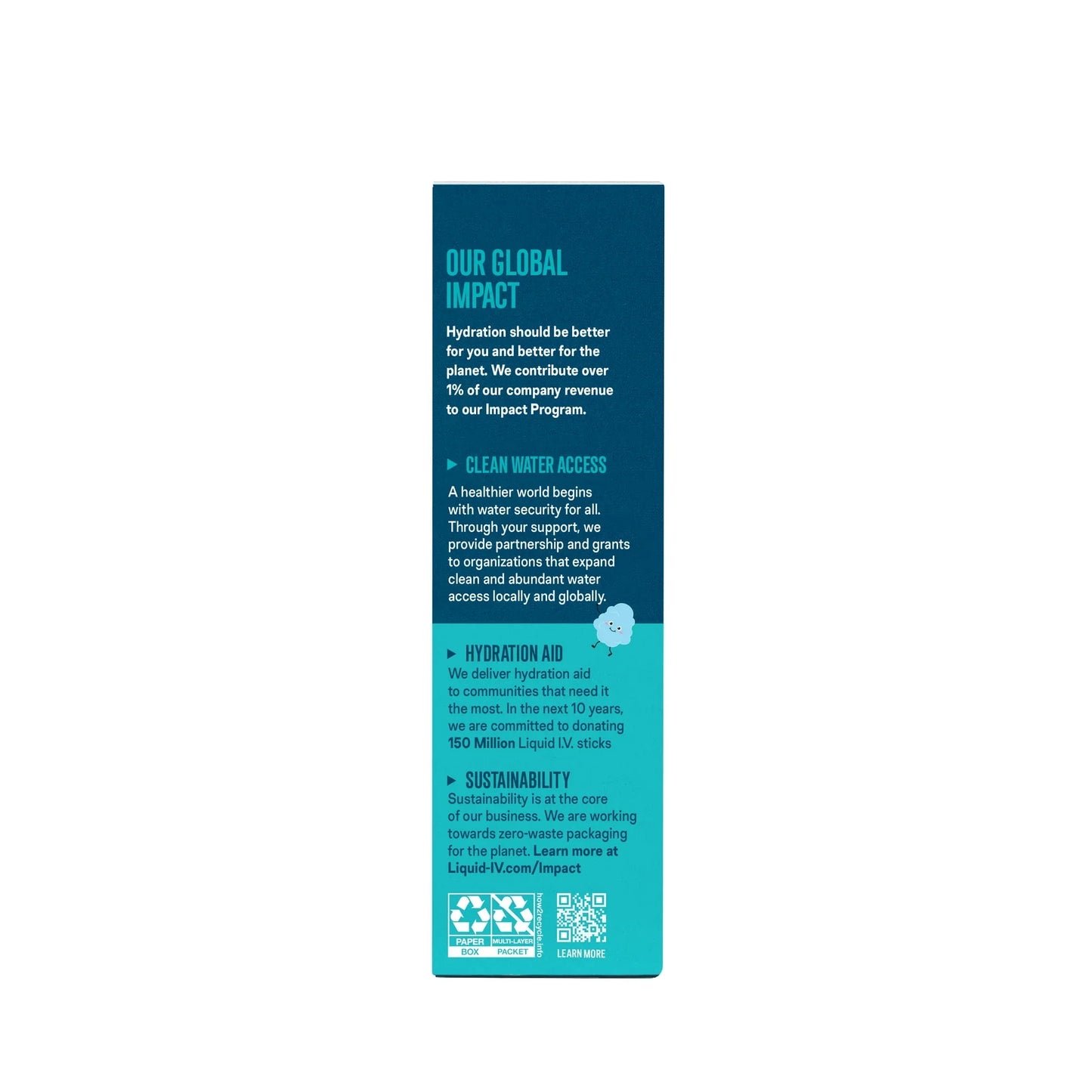 Liquid I.V. Hydration Multiplier Kids Cotton Candy Drink Mix | 8 Packets - Exotic Pro