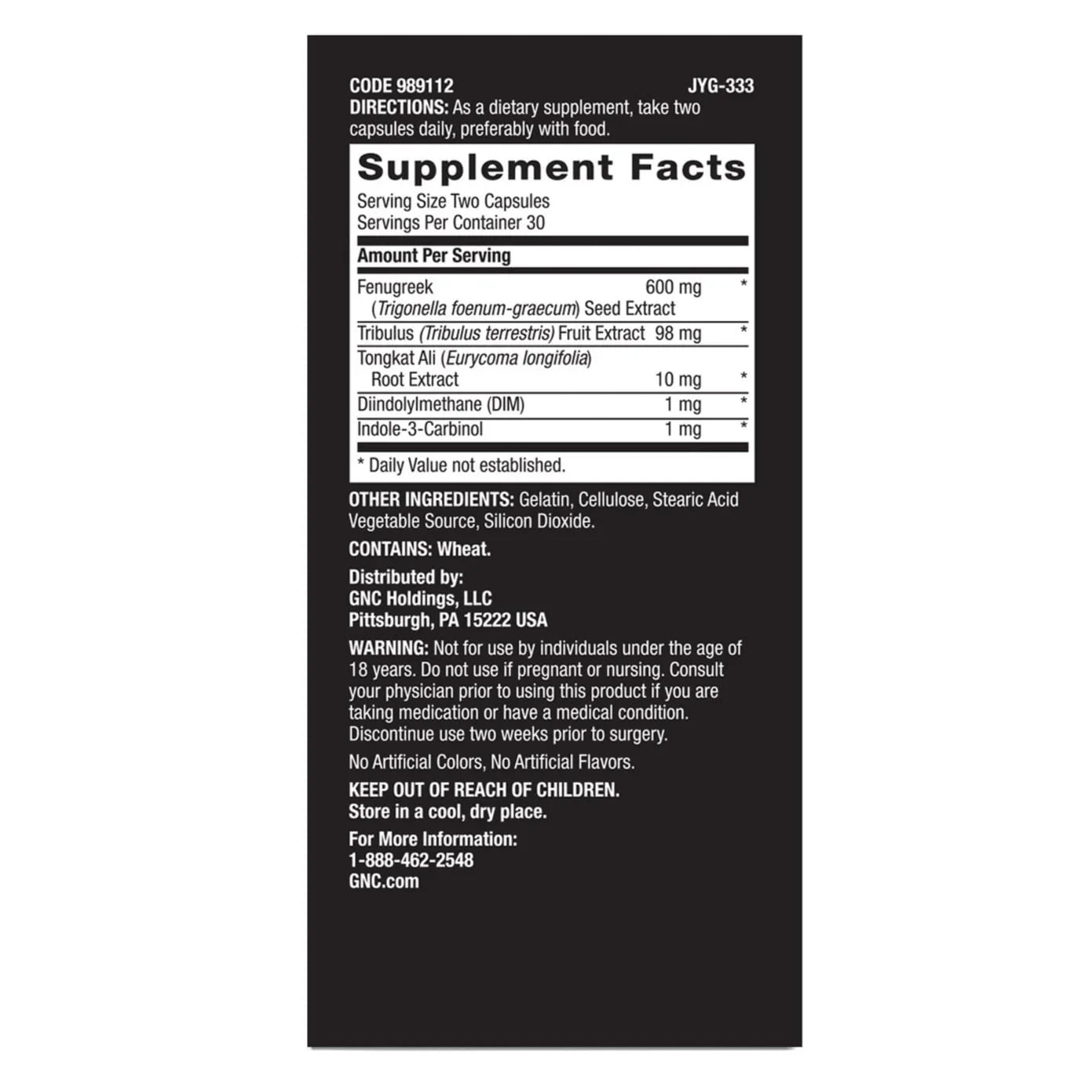 GNC Mega Men Advanced Testosterone Support – 60 Capsules, 30-Day Supply - Exotic Pro