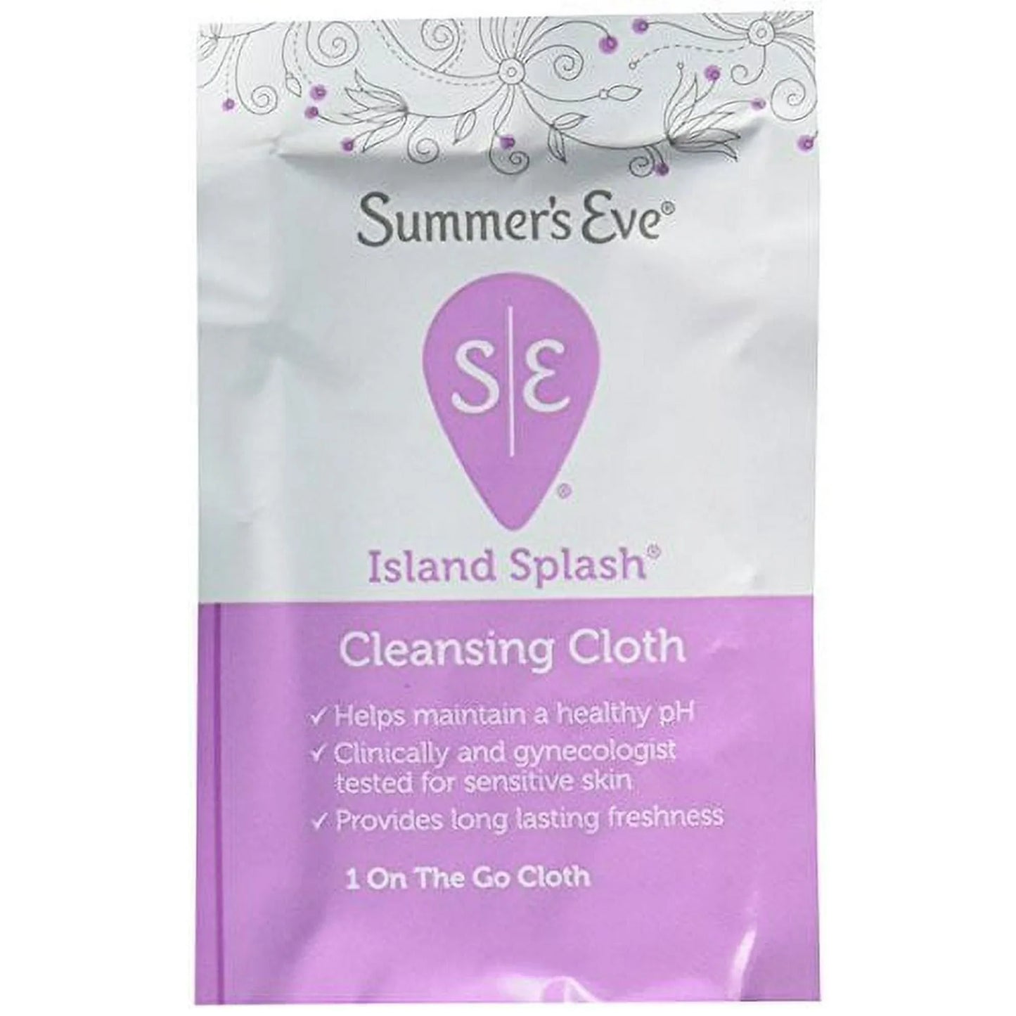 Summer's Eve Island Splash Daily Feminine Wipes, Removes Odor, pH Balanced, 16 count - Exotic Pro