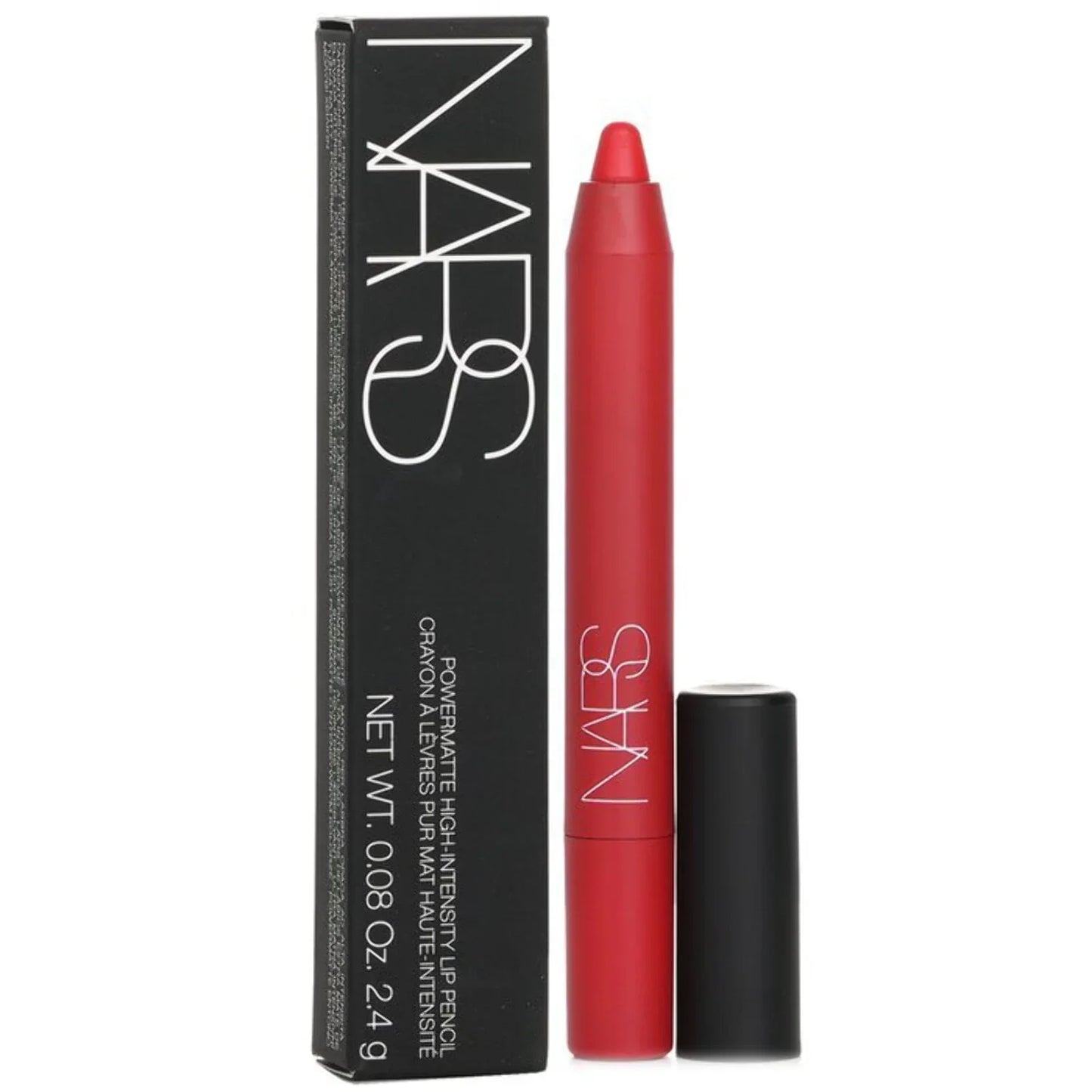 NARS Powermatte Lip Pencil Kiss Me Deadly(183) – Orange Red 0.08 oz - Exotic Pro