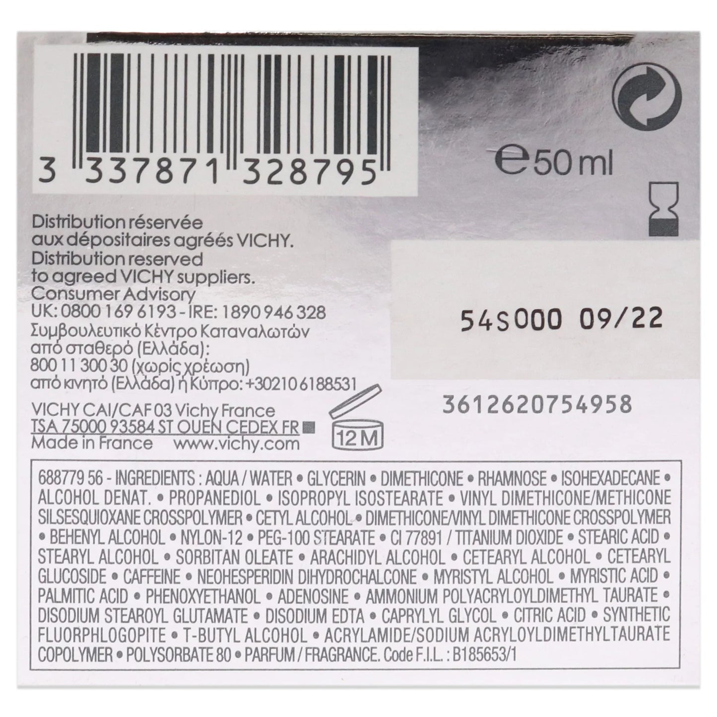 Vichy Liftactiv Supreme Anti-Wrinkle & Firming Cream, 50ml (1.69oz) - Exotic Pro
