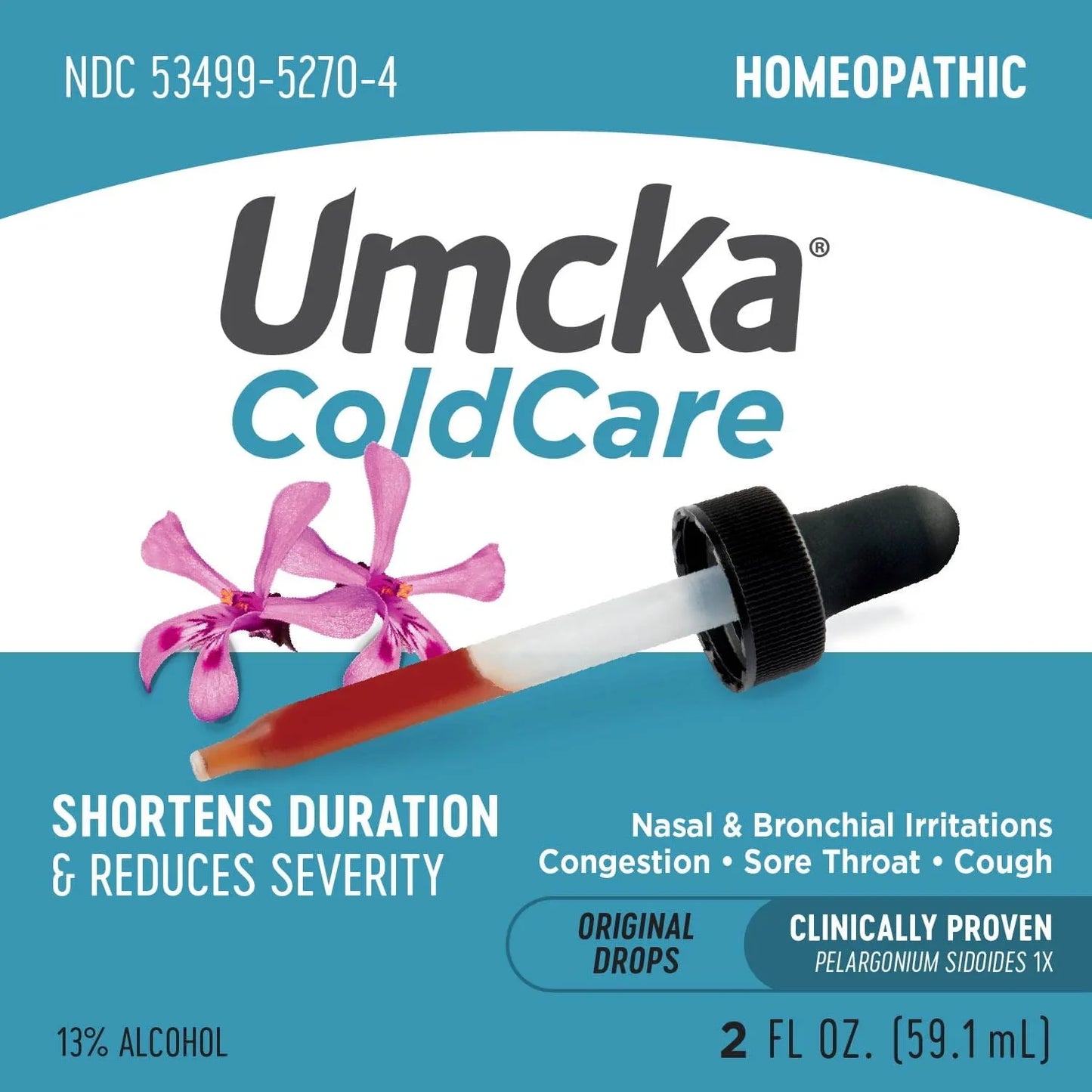 Nature’s Way Umcka ColdCare – Fast Cold Relief Drops, Alcohol-Free, 1 oz - Exotic Pro