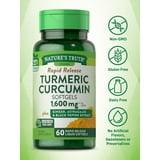 Turmeric Curcumin 1600mg | 60 Softgel Capsules | With Ginger, Astragalus, & Black Pepper Extract | Non-GMO, Gluten Free Supplement | by Nature's Truth - Exotic Pro