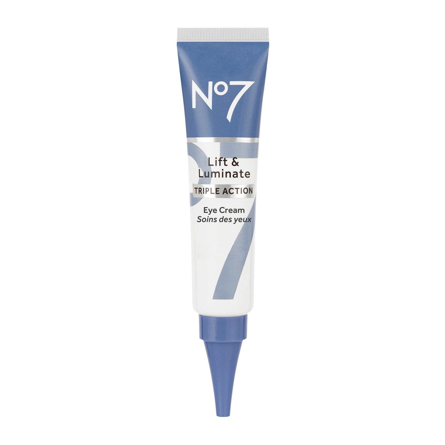 No7 Lift & Luminate Triple Action Eye Cream with Peptides & Vitamin C, All Skin Types, 0.5 oz - Exotic Pro