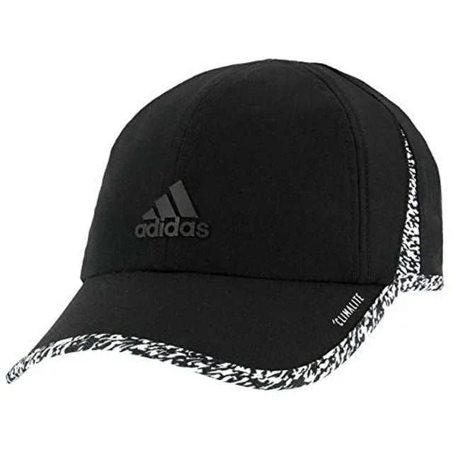 Adidas Women's SuperLite Cap – Black/White | Lightweight | One Size - Exotic Pro