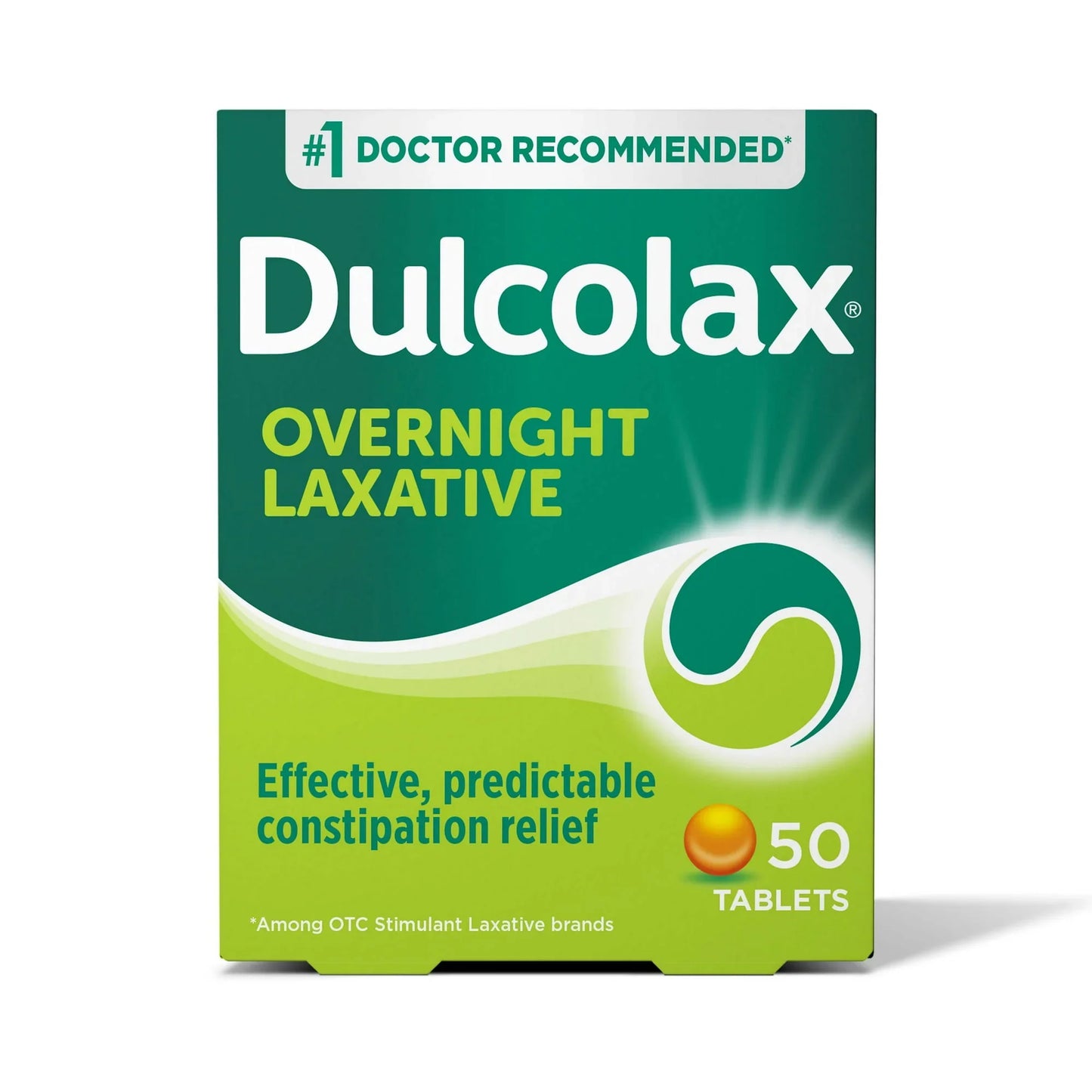 Dulcolax Laxative Tablets 5mg 50 Ct | Overnight Constipation Relief with Bisacodyl - Exotic Pro