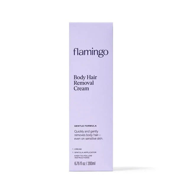 Flamingo Body Hair Removal Cream for Women, Sensitive Skin Formula, 6.76 oz - Exotic Pro