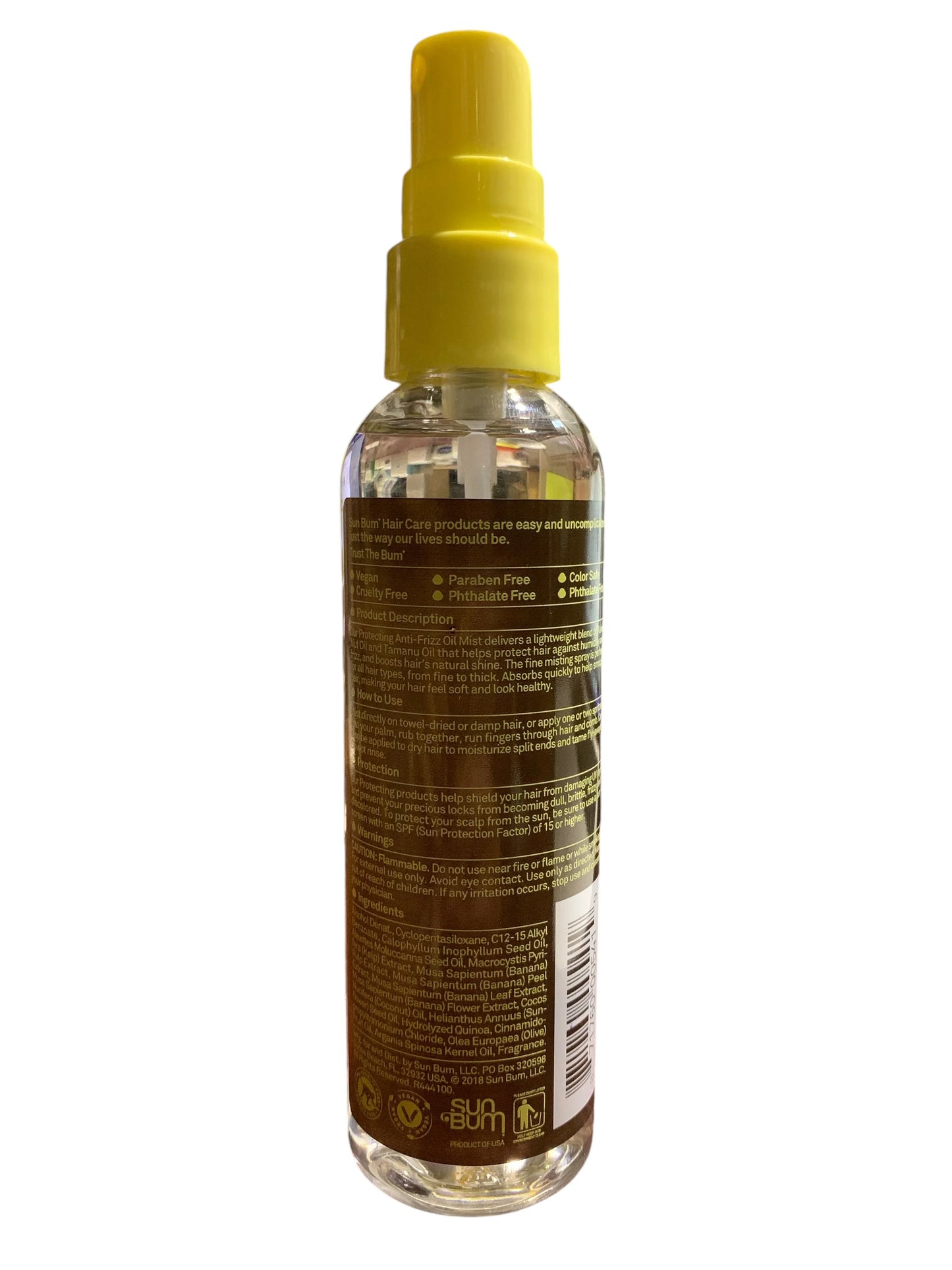 Sun Bum Protecting Anti-Frizz Oil Mist, 3 oz - Exotic Pro