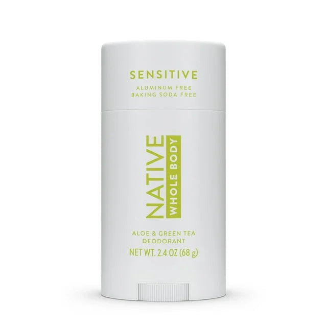 Native Whole Body Deodorant Aloe & Green Tea, Sensitive, 2.4 oz - Exotic Pro
