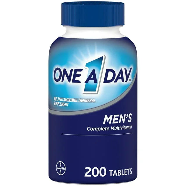 One A Day Men’s Multivitamin – Complete Daily Supplement, 200 Ct - Exotic Pro