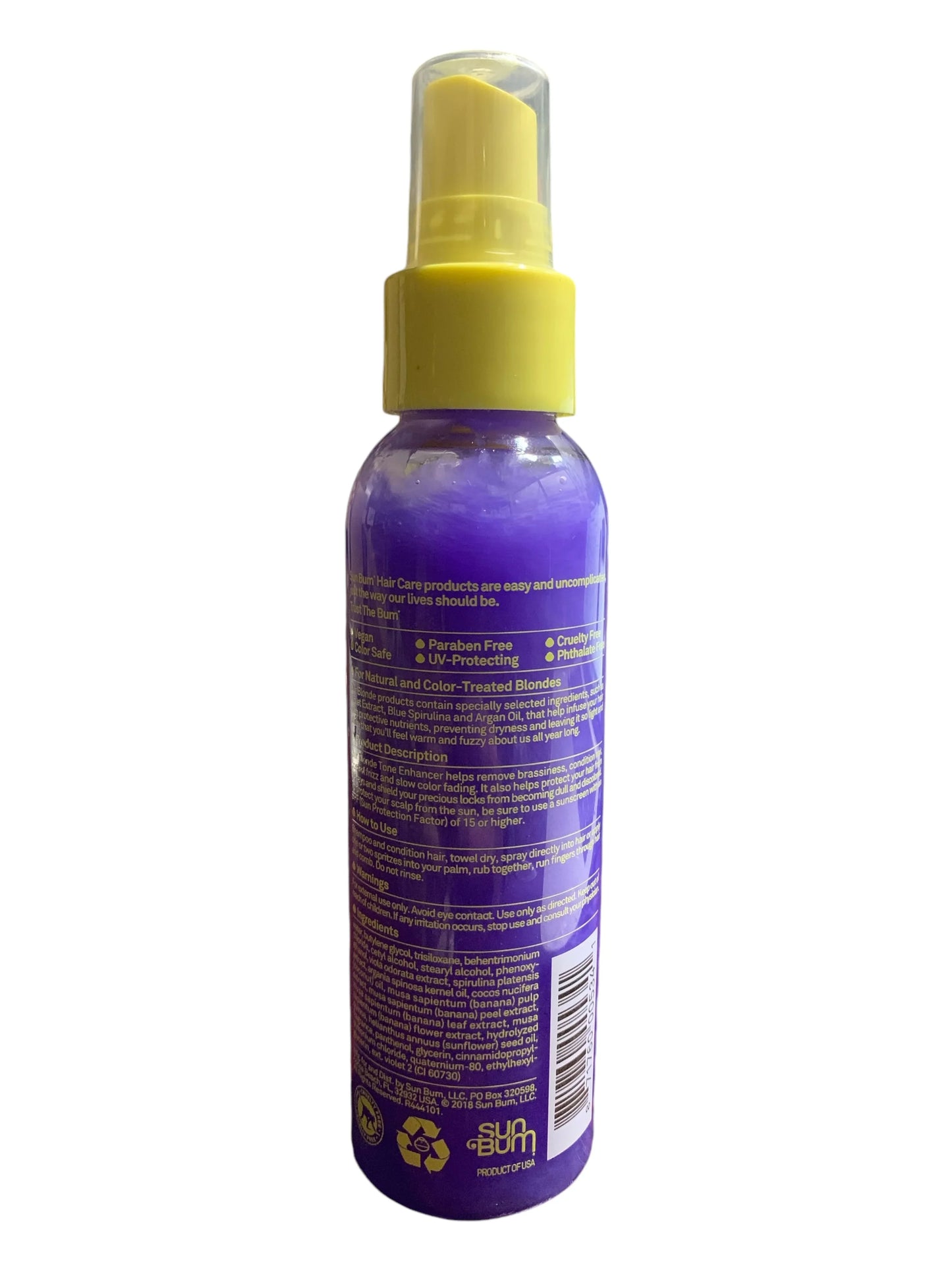 Sun Bum Blonde Tone Enhancer, 4 oz - Exotic Pro