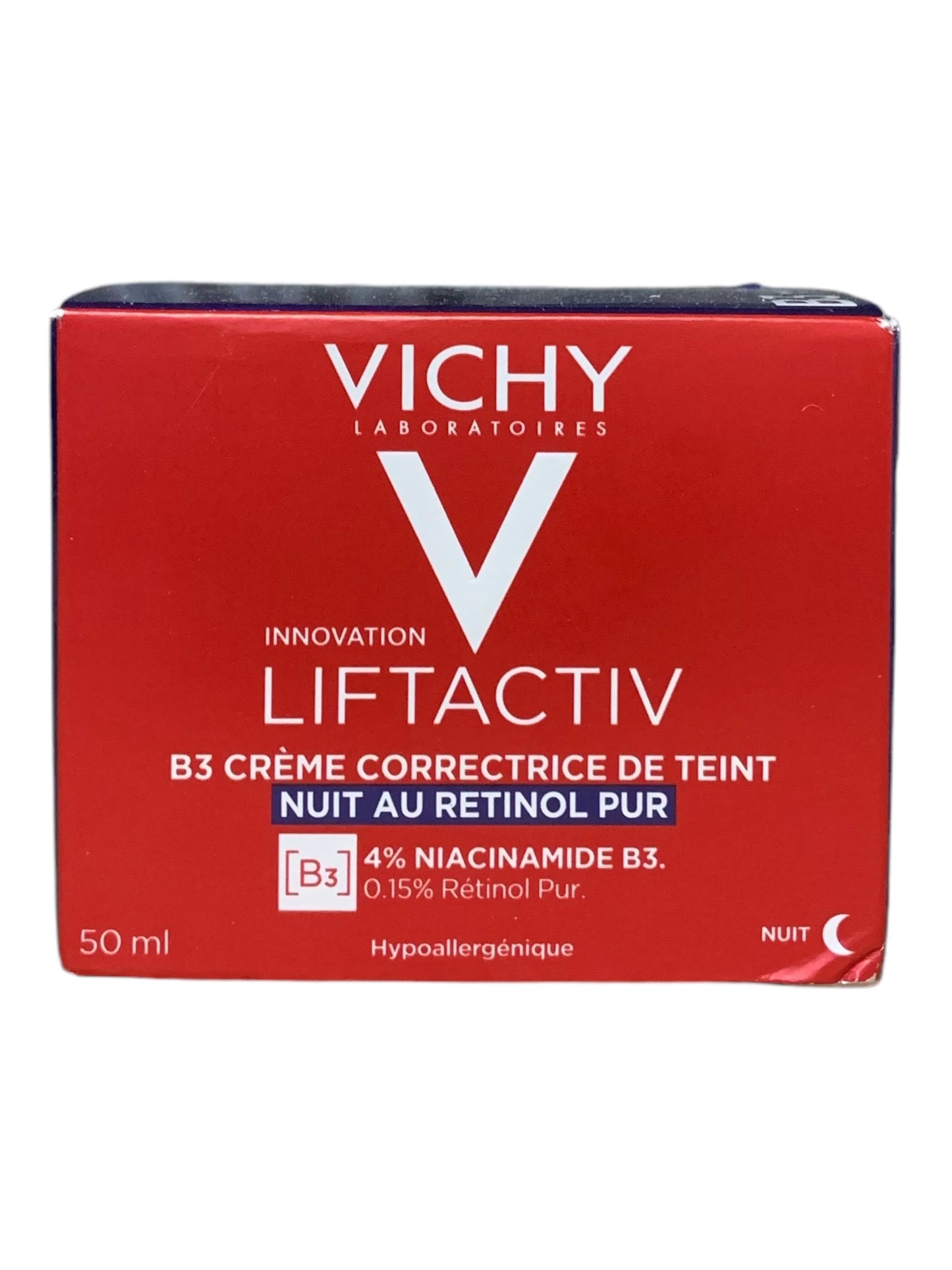 Vichy Liftactiv B3 Night Cream, 50ml | Niacinamide & Retinol for Anti-Aging Care - Exotic Pro