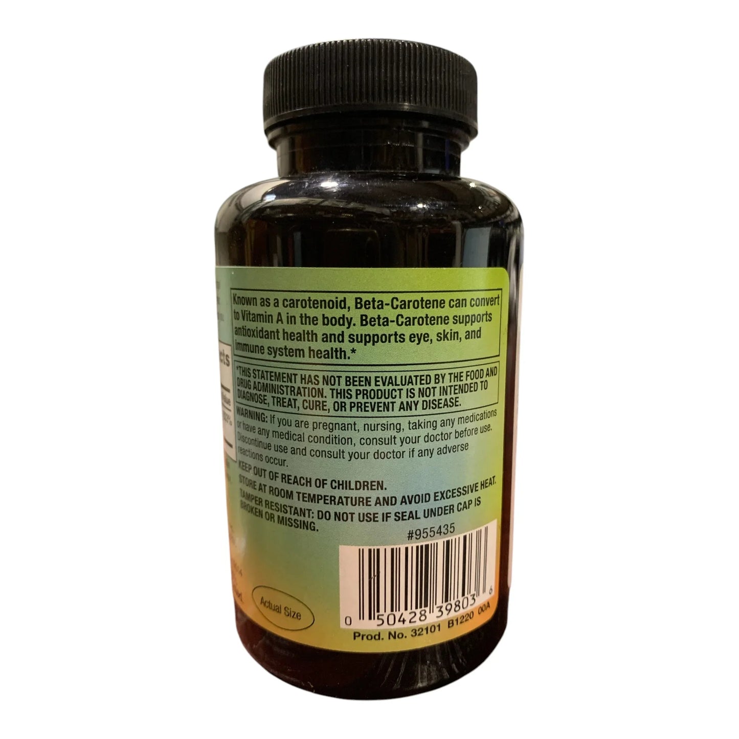 CVS Health Beta-Carotene 7500 mcg - Eye, Skin & Immune Support, 250 ct - Exotic Pro