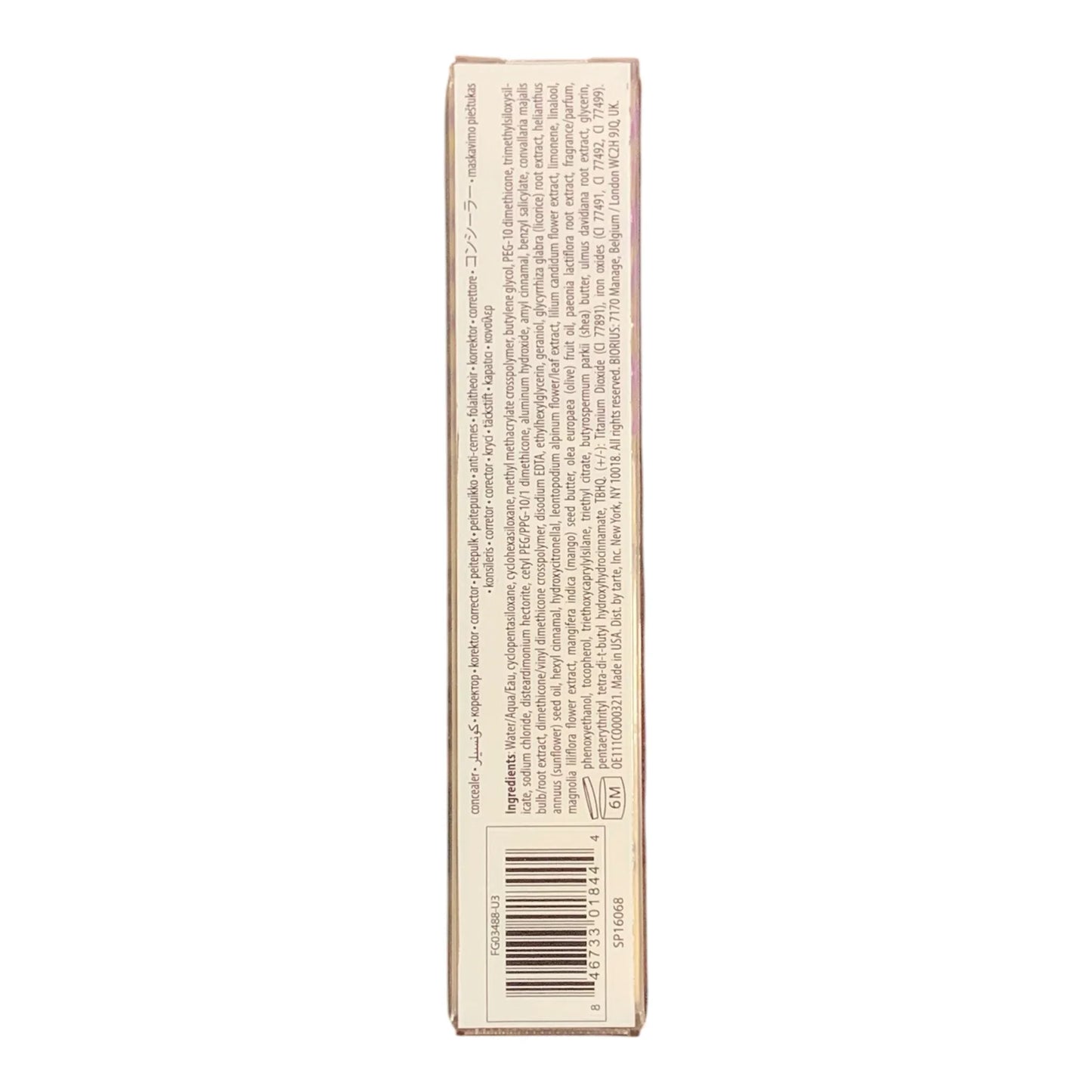 Tarte Cosmetics Shape Tape Concealer - 20S Light Sand, 0.33 oz - Exotic Pro