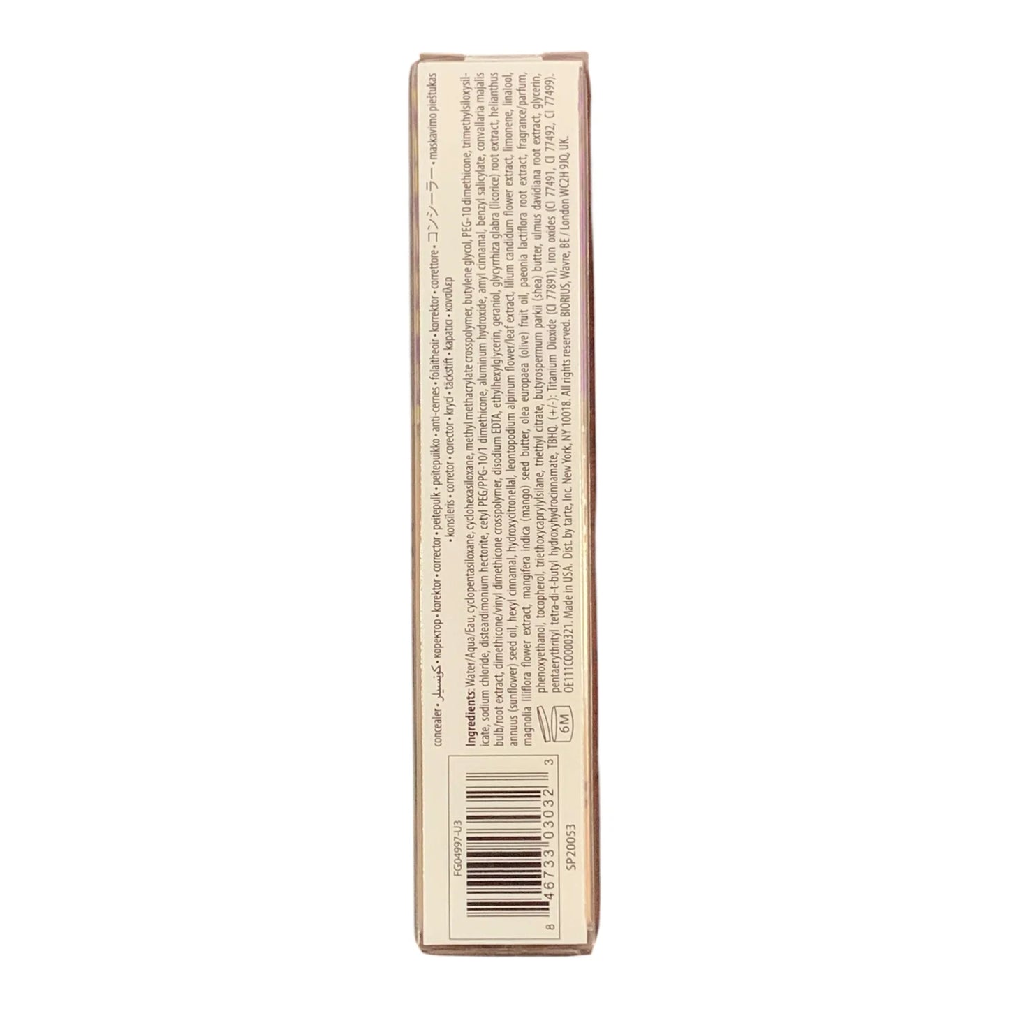 Tarte Shape Tape Contour Concealer - 22B Light Beige, 0.33 oz - Exotic Pro