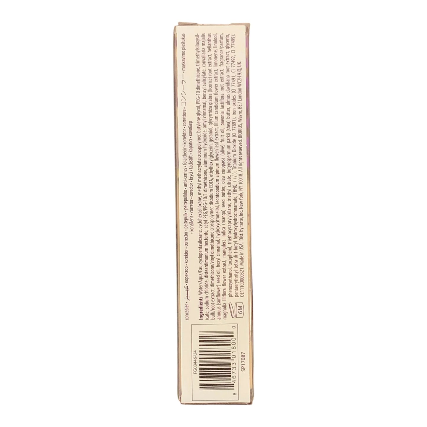 Tarte Shape Tape Contour Concealer - 22N Light Neutral, 0.33 oz - Exotic Pro
