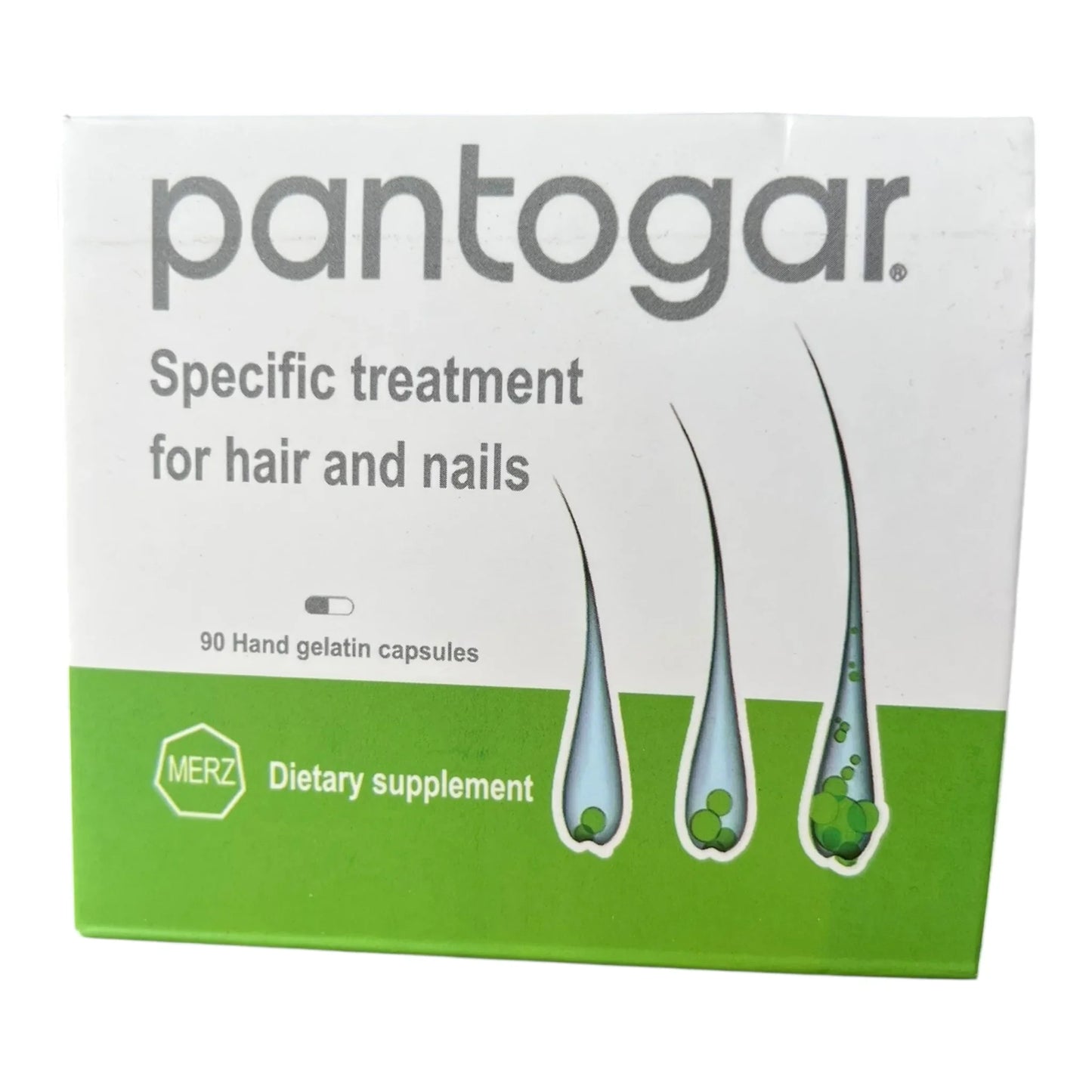 Pantogar Hair & Nail Supplement - 90 Capsules (EXP 01/2028) - Exotic Pro