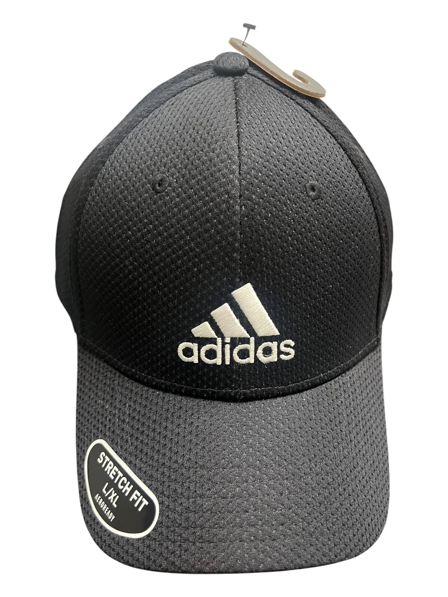 Adidas Men's AEROREADY Hat – Black/White Stretch-Fit (L/XL) - Exotic Pro