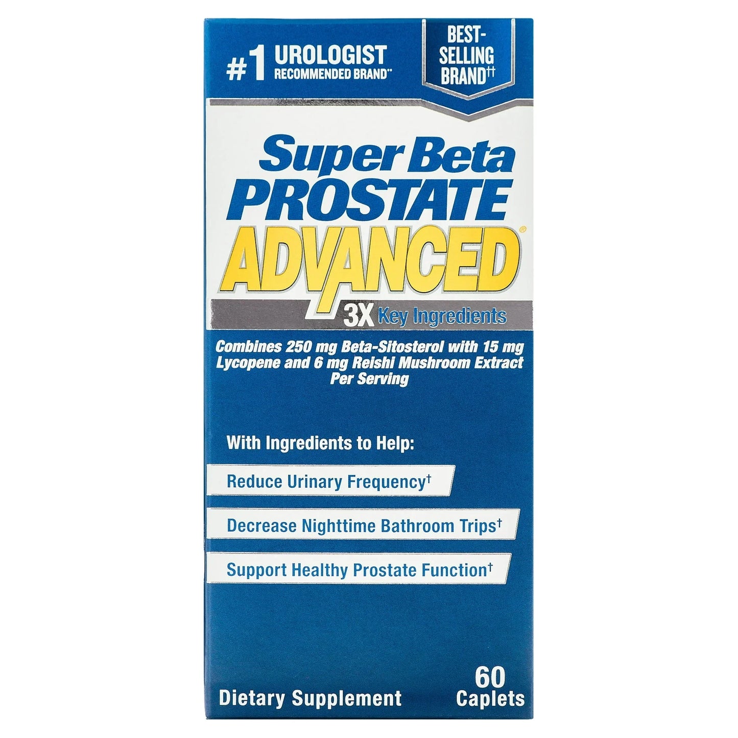 Super Beta Prostate P3 Advanced – Prostate Health Support, 60 Capsules - Exotic Pro