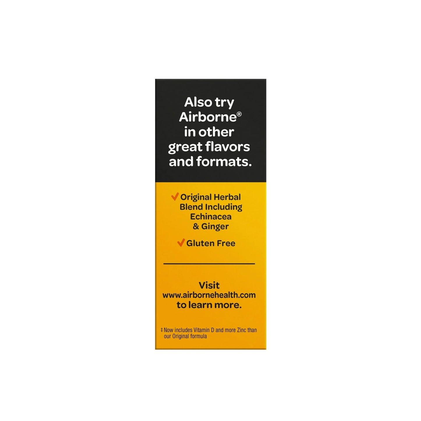 Airborne Immune Support Effervescent Tablets, Vitamin C 1000mg, Orange, 30 Ct - Exotic Pro