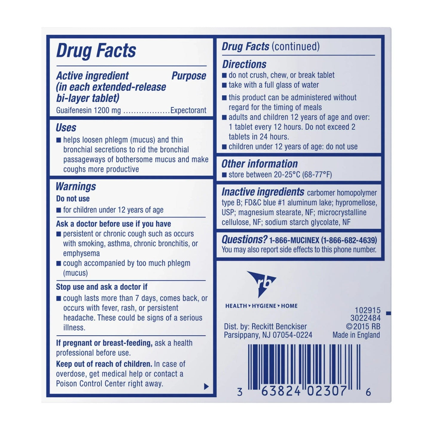 Mucinex 12 Hour Max Strength Expectorant Tablets – Mucus Relief, 7 Ct - Exotic Pro