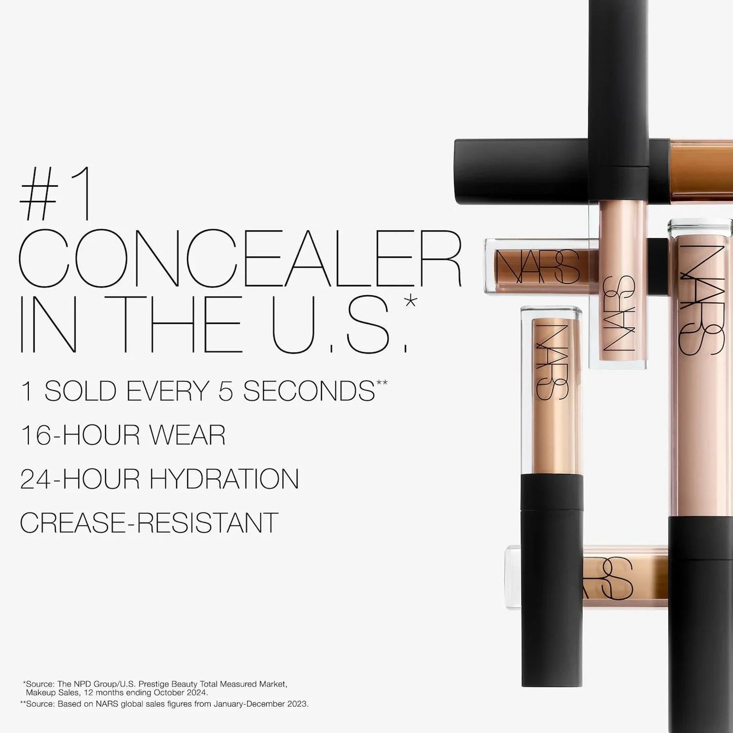 NARS Mini Radiant Creamy Concealer - Café Au Lait | Medium Coverage 0.22 oz - Exotic Pro