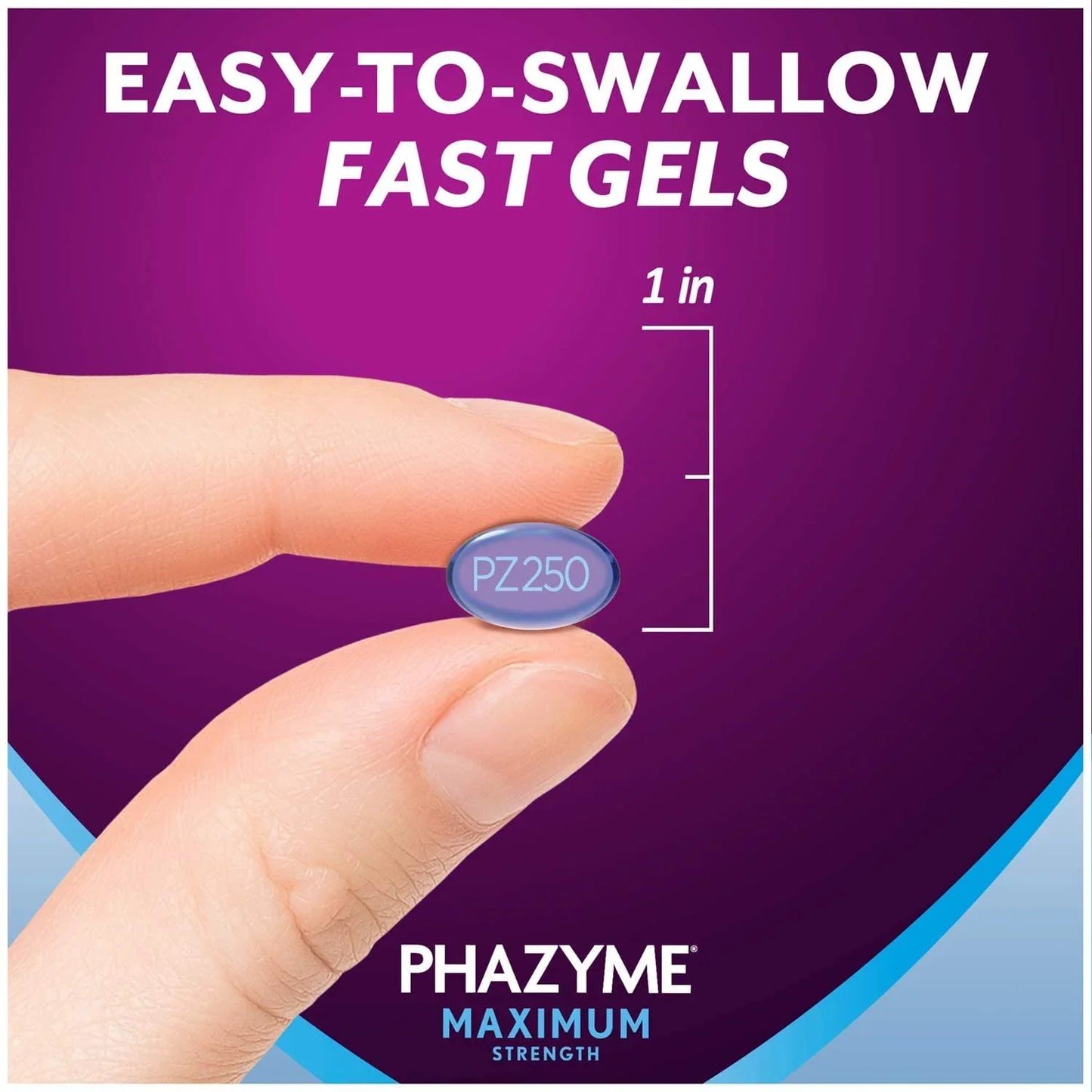 Phazyme Maximum Strength Gas Relief – 250mg, 12 Softgels | Fast Bloating Relief - Exotic Pro