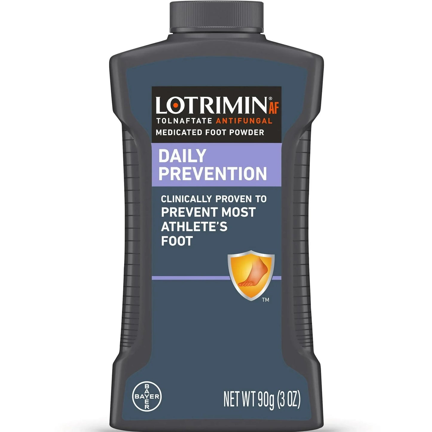 Lotrimin Daily Prevention Medicated Foot Powder – Athlete's Foot, 3 oz - Exotic Pro