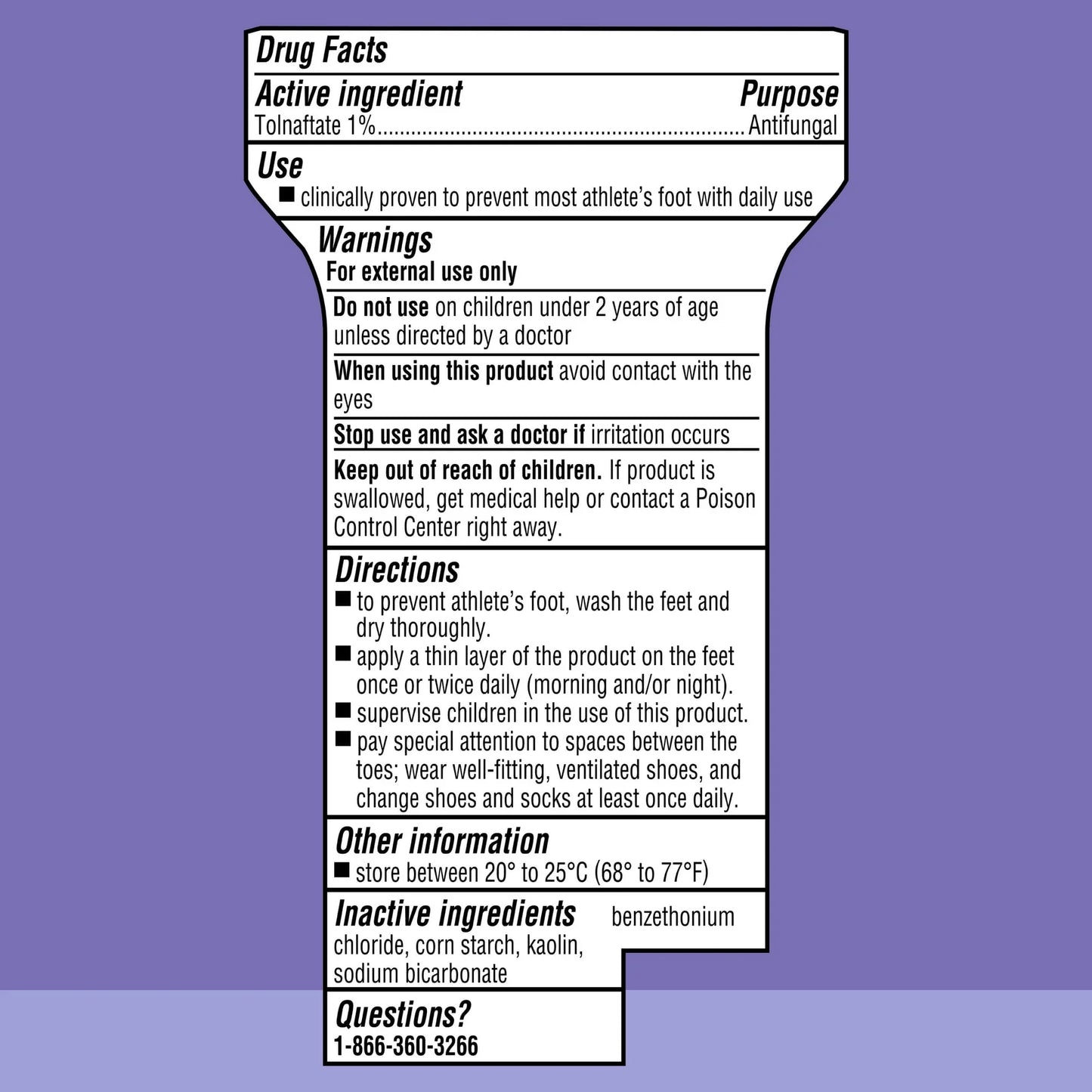 Lotrimin Daily Prevention Medicated Foot Powder – Athlete's Foot, 3 oz - Exotic Pro