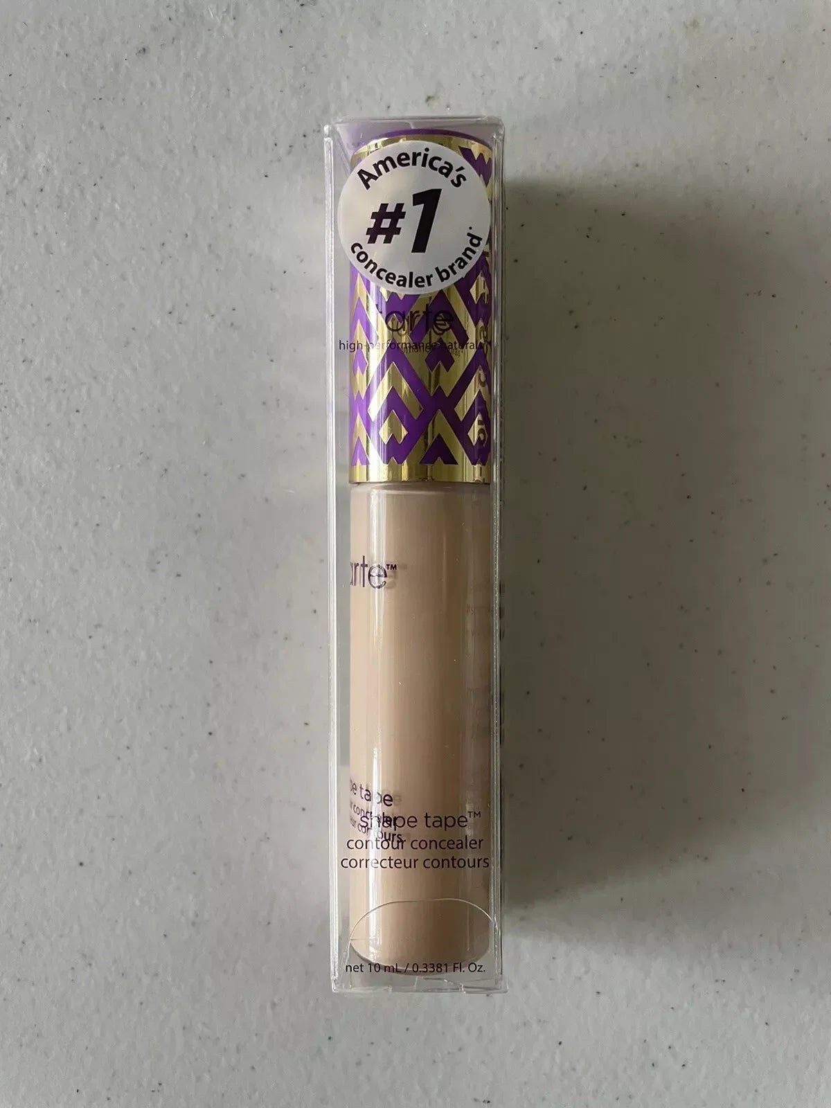 Tarte Shape Tape Concealer 16N Fair-Light Neutral, 10ml / 0.338oz - Exotic Pro