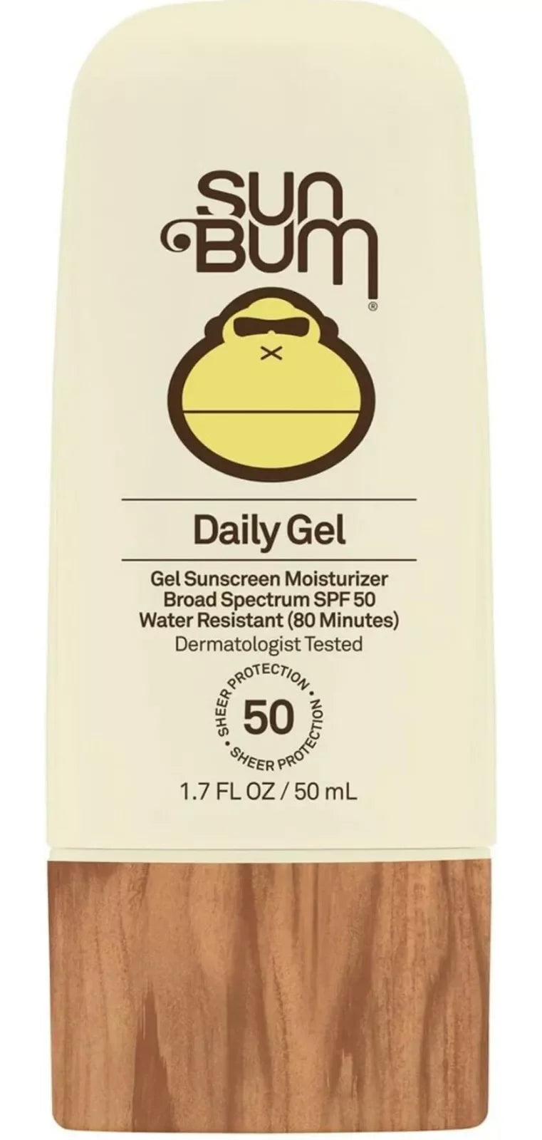 Sun Bum Daily SPF 50 Face Gel – 1.7 oz | Lightweight & Clear Formula - Exotic Pro