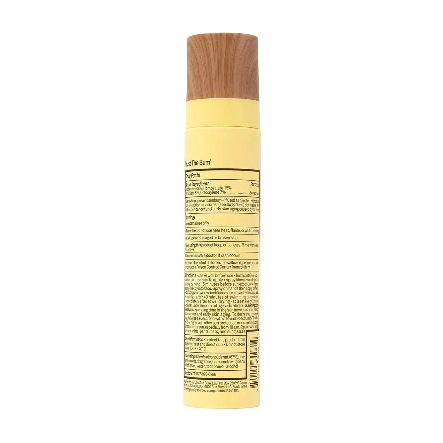 Sun Bum SPF 45 Face Mist – 3.4 fl oz | Refreshing & Lightweight Sunscreen - Exotic Pro