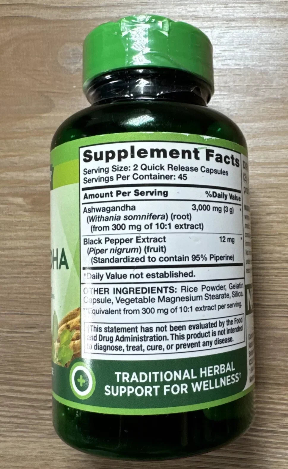 Ashwagandha Capsules | 3000mg | Extra Strength | 90 Count | Non-GMO & Gluten Free | Ashwagandha Root - Exotic Pro