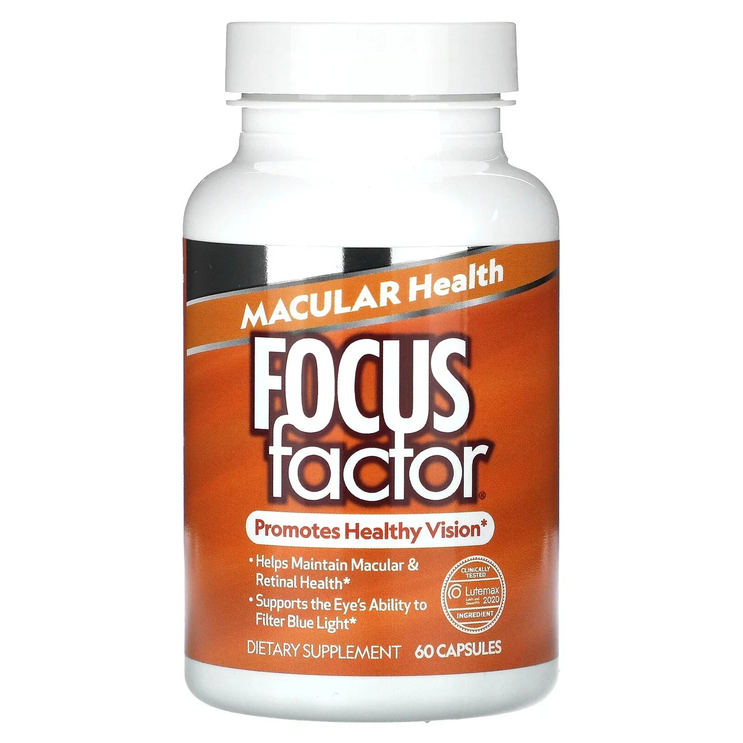 Focus Factor Macular Health 60 Ct | Eye Support Supplement with Lutein & Zeaxanthin - Exotic Pro