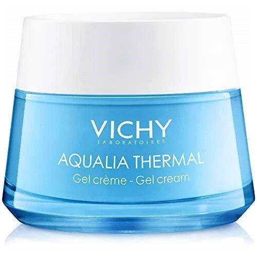 Vichy Aqualia Thermal Mineral Water Gel Moisturizer for Face with 97% Natural Origin Hyaluronic Acid, Dermatologist Recommended for 48-hr Hydration, Mineral Oil & Paraben-Free, 1.69 Fl. Oz - Exotic Pro